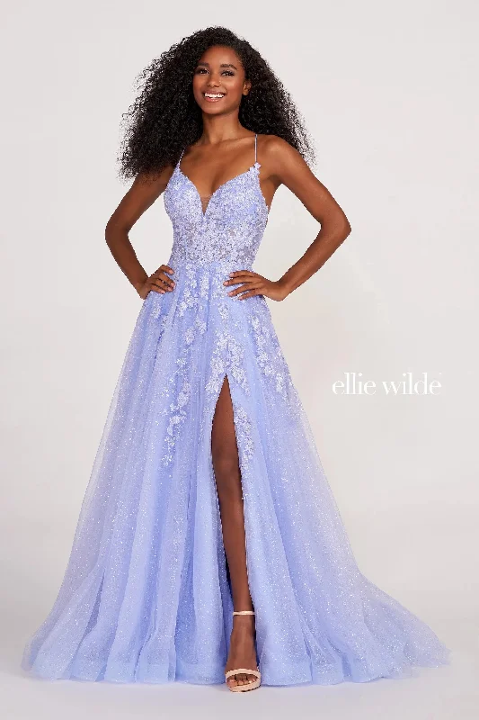 Maternity dress for a dinner date with partner Ellie Wilde EW34053 Long Ball Gown Floral Formal Prom Dress Maternity dress for a dinner date with partner Ellie Wilde EW34053 Long Ball Gown Floral Formal Prom Dress