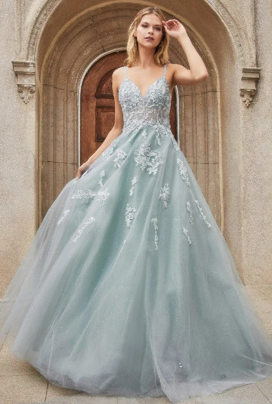 Mermaid silhouette wedding dresses with lace appliques Andrea & Leo A0892 Spaghetti Strap Prom Gown Mermaid silhouette wedding dresses with lace appliques Andrea & Leo A0892 Spaghetti Strap Prom Gown