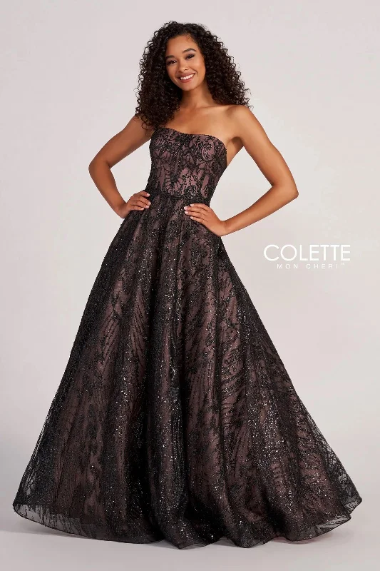 Maternity dress for a baby's first birthday party Colette CL2042 Prom Glitter Formal Long Ball Gown Maternity dress for a baby's first birthday party Colette CL2042 Prom Glitter Formal Long Ball Gown