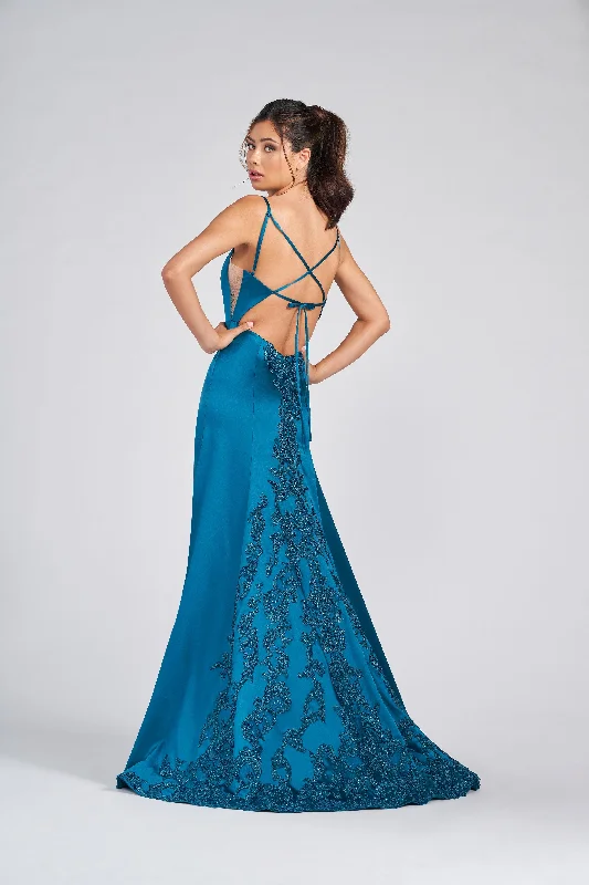 Maternity dress for a Christmas party Colette CL12274 Long Formal Applique Prom Dress Maternity dress for a Christmas party Colette CL12274 Long Formal Applique Prom Dress