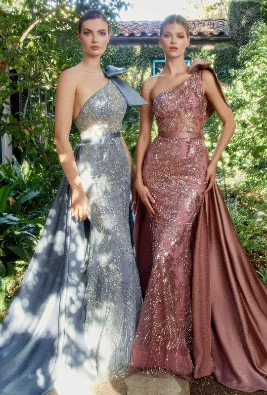 Ballroom - ready wedding dresses with a large skirt Andrea & Leo A1161 One Shoulder Embellish Prom Gown Ballroom - ready wedding dresses with a large skirt Andrea & Leo A1161 One Shoulder Embellish Prom Gown