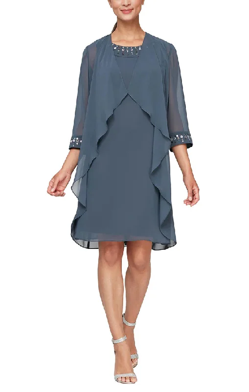Maternity dress for a baby's first visit to the bird sanctuary SL Fashions 9170668 Elongated Jacket Short Cocktail Dress Maternity dress for a baby's first visit to the bird sanctuary SL Fashions 9170668 Elongated Jacket Short Cocktail Dress