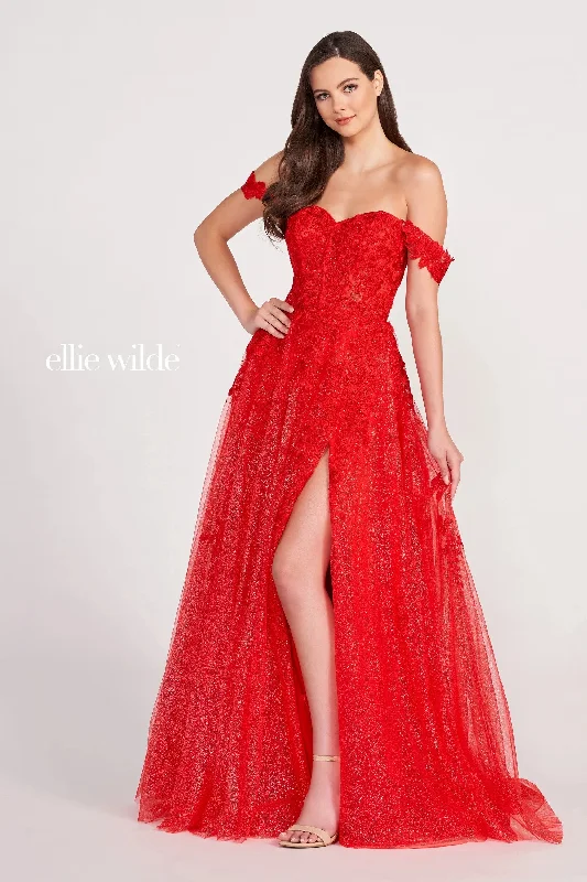 Maternity dress for a baby's first visit to the rock garden Ellie Wilde EW122009 Prom Formal Slit Evening Long Gown Maternity dress for a baby's first visit to the rock garden Ellie Wilde EW122009 Prom Formal Slit Evening Long Gown