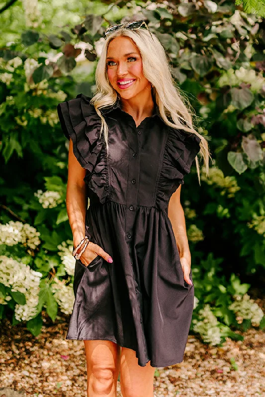 Plaid mini dresses for fall fashion Share The Love Button Up Dress