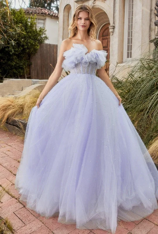 Square - neck wedding dresses with a demure look Andrea & Leo A1199 Strapless Tulle Ball Gown Square - neck wedding dresses with a demure look Andrea & Leo A1199 Strapless Tulle Ball Gown