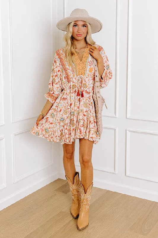 Mini dresses with keyhole necklines Top Of The Charts Babydoll Dress