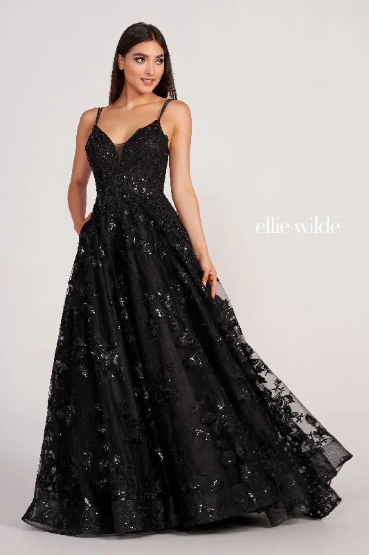 Long sleeve maternity maxi dress for winter Ellie Wilde EW34119 A Line Long Prom Dress Long sleeve maternity maxi dress for winter Ellie Wilde EW34119 A Line Long Prom Dress
