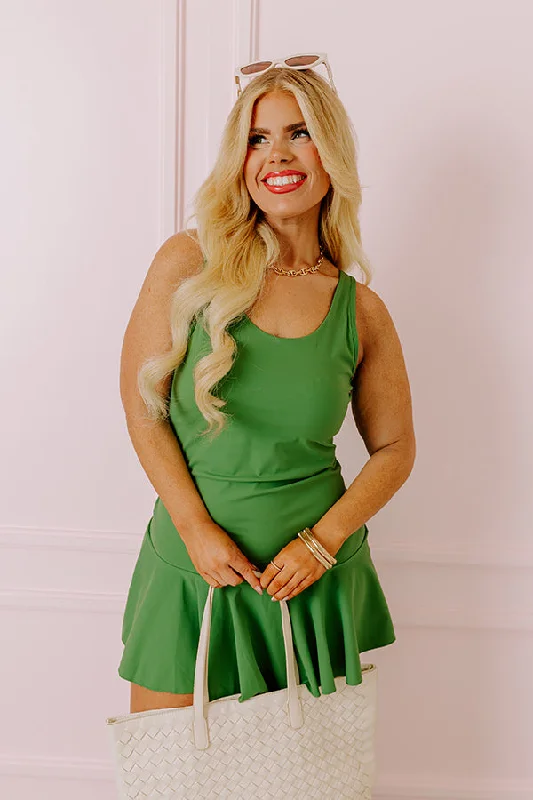 Strapless mini dresses for a beach vacation Confident Choice Athletic Dress In Olive Curves Strapless mini dresses for a beach vacation Confident Choice Athletic Dress In Olive Curves