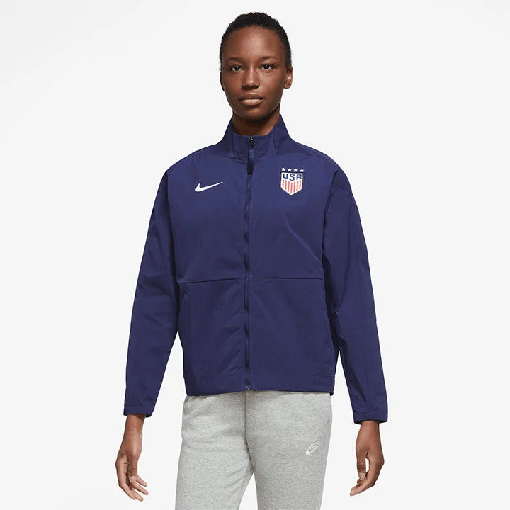 Women's cropped satin jackets in pastel shades for a glamorous evening out Women's Nike USA Dri-Fit Woven Jacket Women's cropped satin jackets in pastel shades for a glamorous evening out Women's Nike USA Dri-Fit Woven Jacket