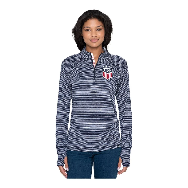 Women's shearling - lined suede jackets for ultimate warmth and luxury Women's New Era USWNT 1/4 Zip Space Dye Jacket Women's shearling - lined suede jackets for ultimate warmth and luxury Women's New Era USWNT 1/4 Zip Space Dye Jacket