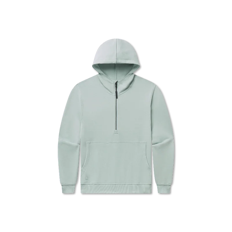 Women's mock - neck sweatshirt made of moisture - wicking material for fitness use Angie Active Half Zip Hoodie