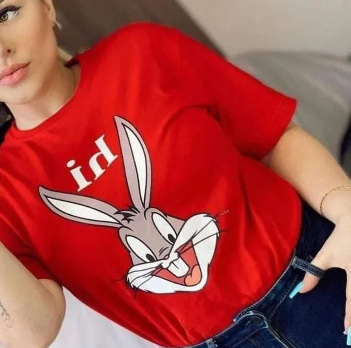 Women's zip - front sweatshirt with contrast stitching for a sporty aesthetic Bugs bunny women's oversized tshirt Women's zip - front sweatshirt with contrast stitching for a sporty aesthetic Bugs bunny women's oversized tshirt