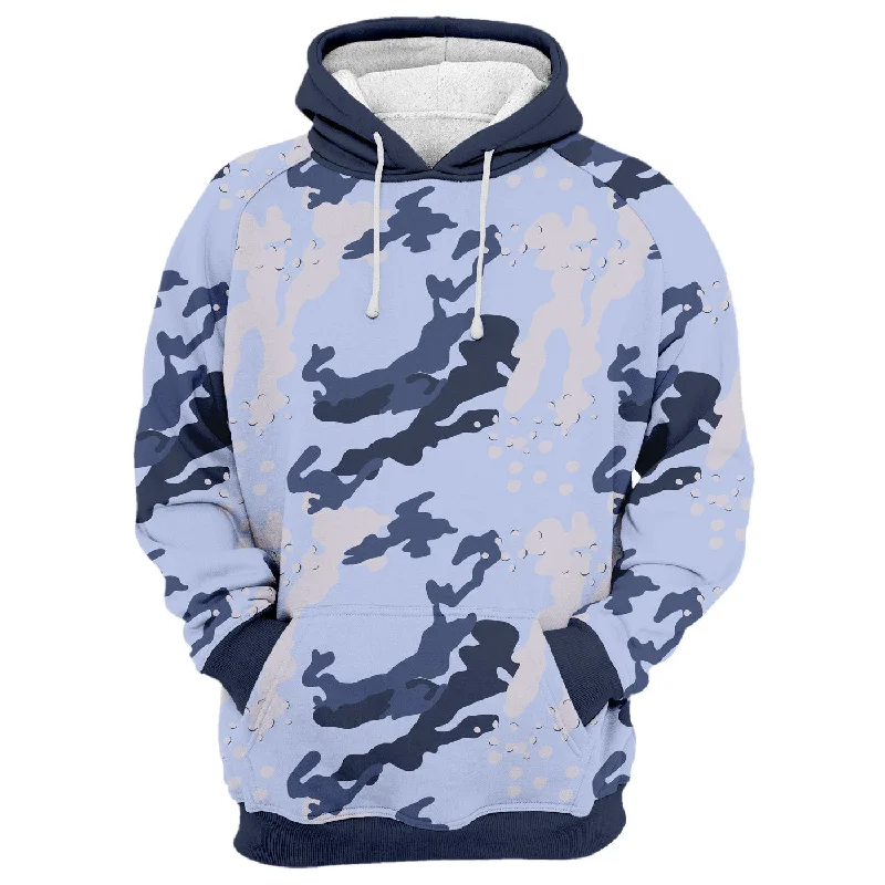 Women's long - sleeve cropped sweatshirt with ribbed cuffs for a snug fit Camo Pattern Hoodie Women's long - sleeve cropped sweatshirt with ribbed cuffs for a snug fit Camo Pattern Hoodie