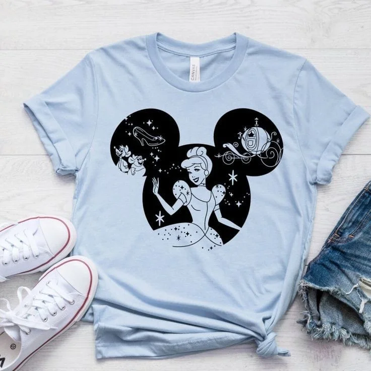 Women's tie - dye hoodie in bright colors for a retro and eye - catching style Disney princess women's tshirt regular fit Women's tie - dye hoodie in bright colors for a retro and eye - catching style Disney princess women's tshirt regular fit