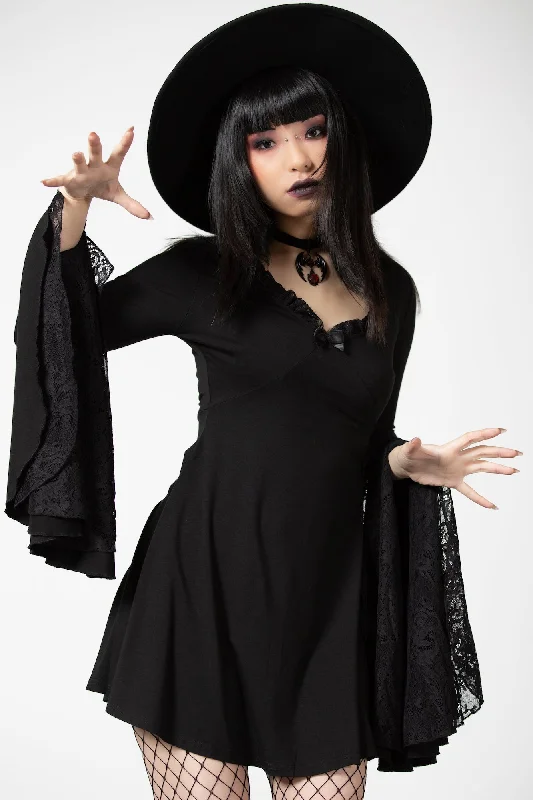 Mermaid - Style Women Dress with a Fitted Silhouette for Special Occasions Hagatha Sorceress Dress