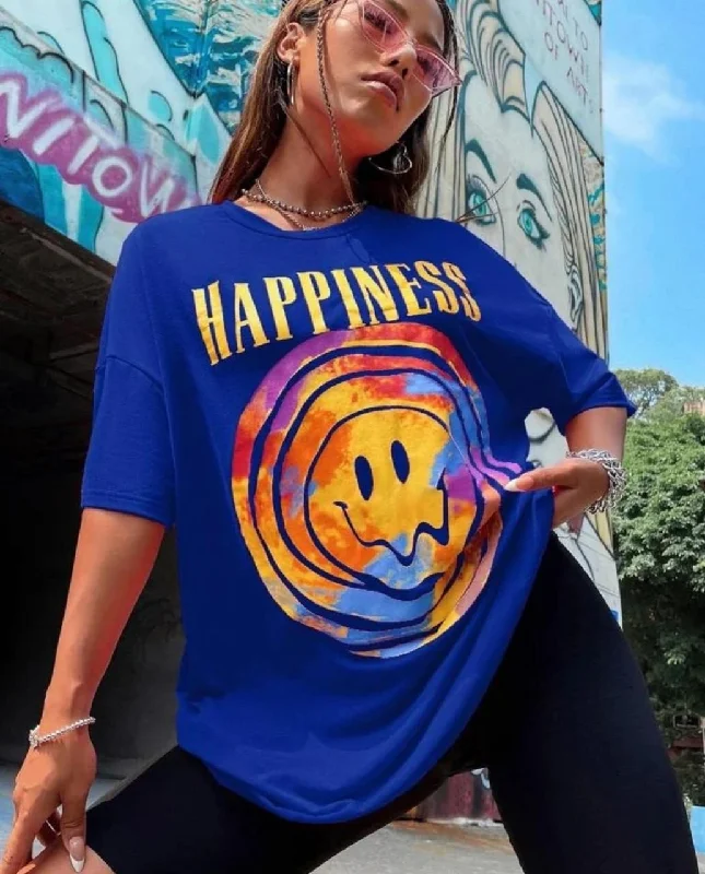 Women's color - block hoodie combining bold hues for a fashion - forward statement Happiness women's tshirt oversized Women's color - block hoodie combining bold hues for a fashion - forward statement Happiness women's tshirt oversized