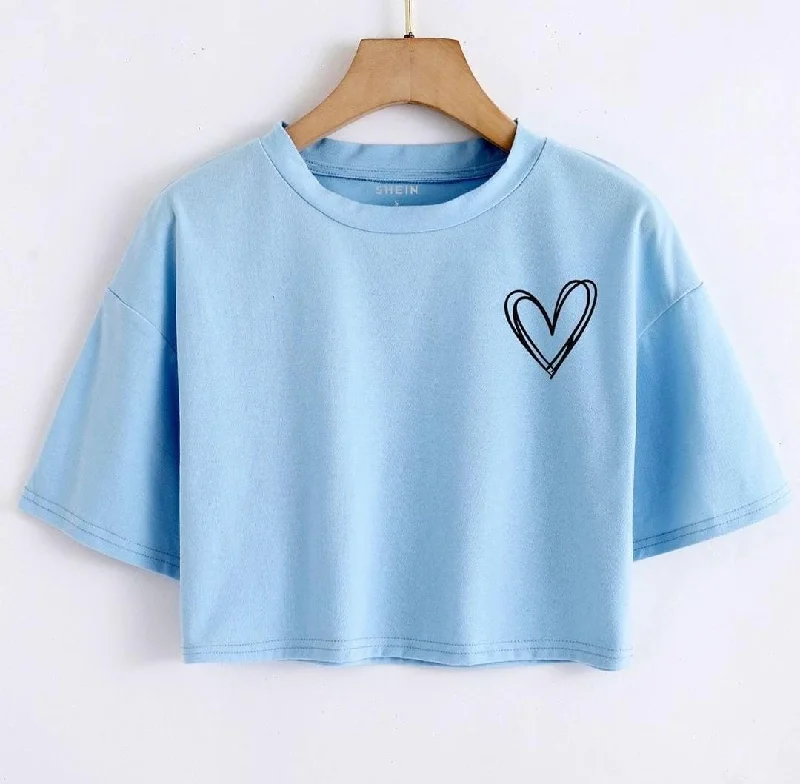Women's hoodie with a kangaroo pocket and a pom - pom drawstring for added charm Heart women's crop top oversized Women's hoodie with a kangaroo pocket and a pom - pom drawstring for added charm Heart women's crop top oversized