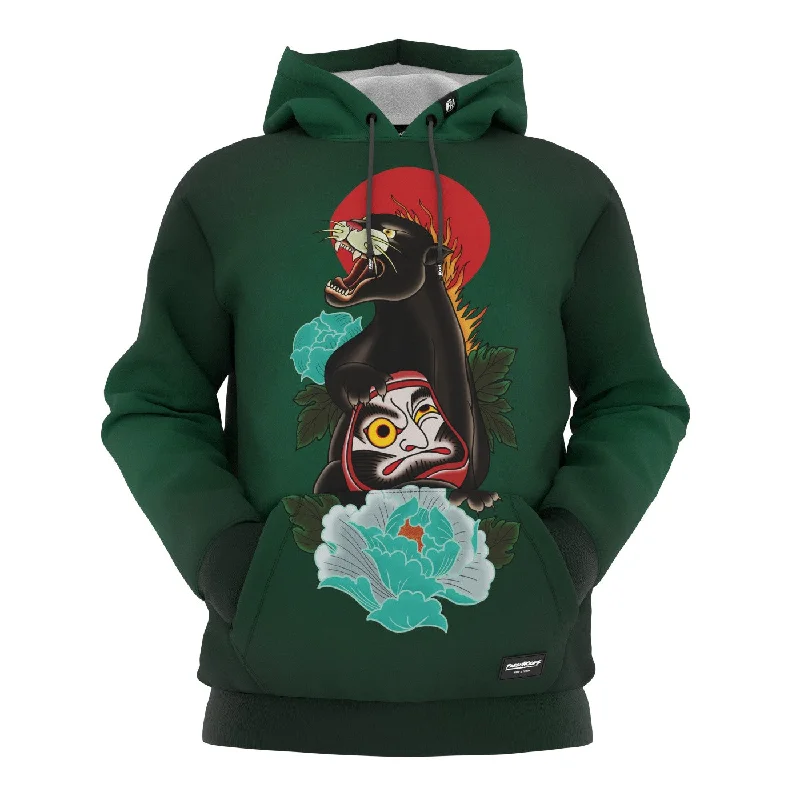 Women's crew - neck sweatshirt in a heather gray shade for a classic and versatile option Old School Panther Hoodie Women's crew - neck sweatshirt in a heather gray shade for a classic and versatile option Old School Panther Hoodie
