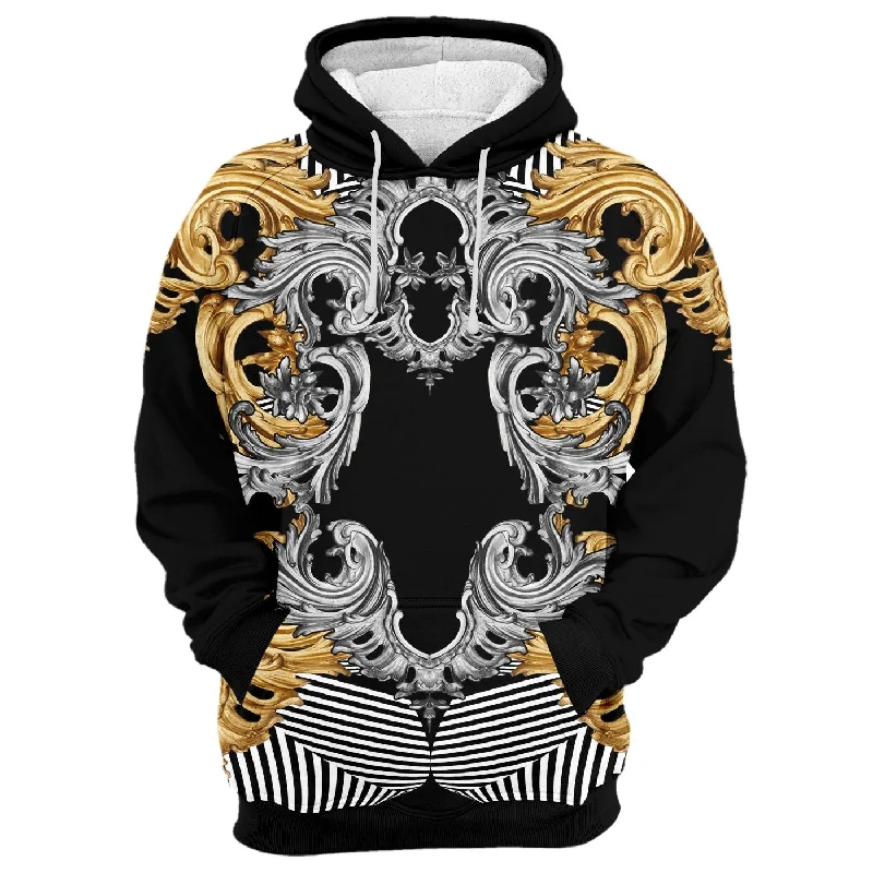 Women's crew - neck sweatshirt in a heather gray shade for a classic and versatile option Platinum Gold Hoodie Women's crew - neck sweatshirt in a heather gray shade for a classic and versatile option Platinum Gold Hoodie