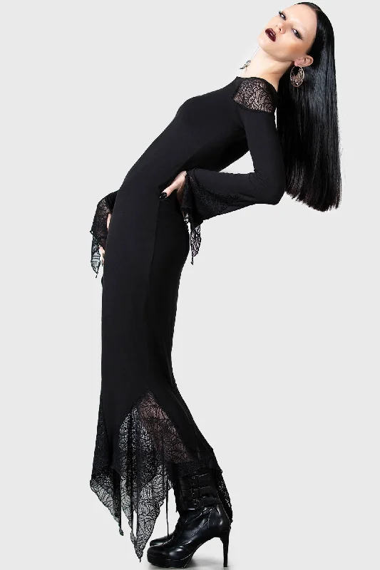 Halter Neck Women Dress to Show Off the Shoulders and Neckline Spiderella Dress
