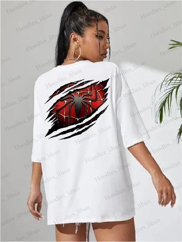 Women's mock - neck sweatshirt made of moisture - wicking material for fitness use Spiderman tshirt women's oversized Women's mock - neck sweatshirt made of moisture - wicking material for fitness use Spiderman tshirt women's oversized