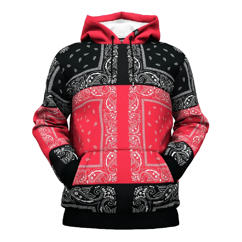 Women's oversized cropped hoodie with drawstrings for a trendy look Split Up Hoodie