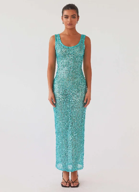  Sweet Essence Maxi Dress - Crystal