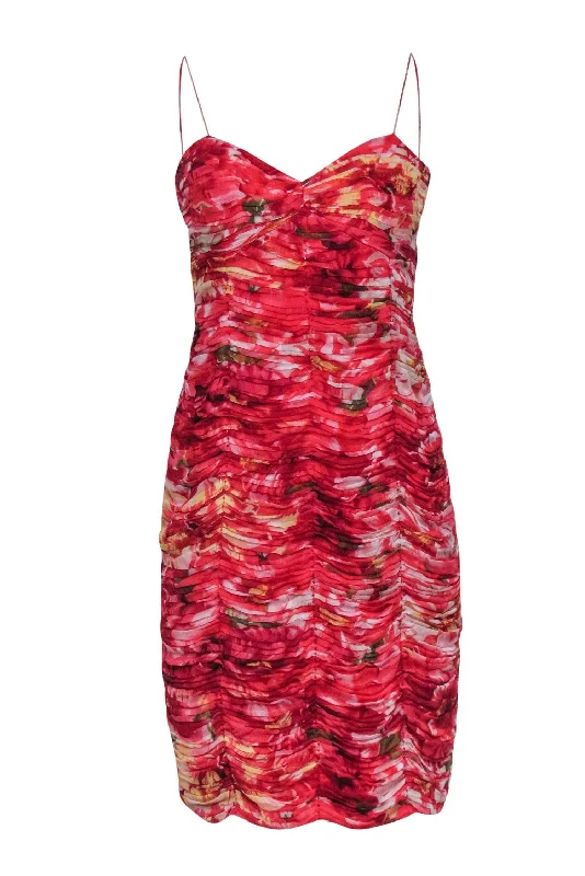 Shift Women Dress with a Simple and Classic Design for Everyday Wear Shift Women Dress with a Simple and Classic Design for Everyday Wear Alberto Makali - Red Floral Print Ruched Bodycon Dress Sz 10