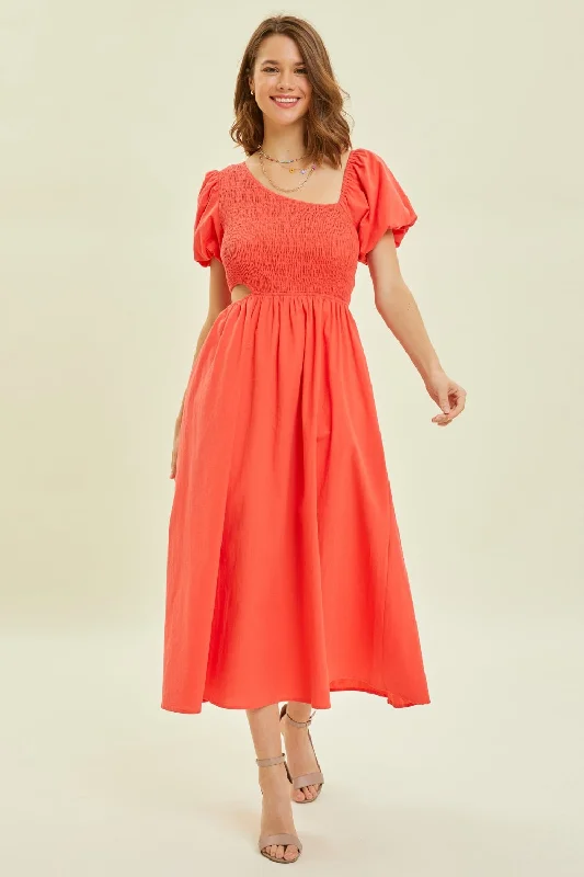 Shift Women Dress with a Simple and Classic Design for Everyday Wear Shift Women Dress with a Simple and Classic Design for Everyday Wear Smocked Cutout Midi Dress Shift Women Dress with a Simple and Classic Design for Everyday Wear Shift Women Dress with a Simple and Classic Design for Everyday Wear Smocked Cutout Midi Dress