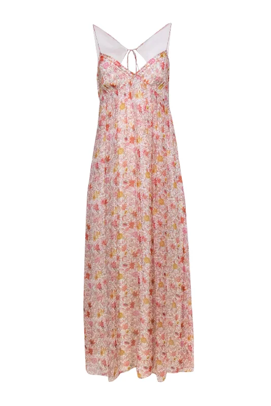 Maxi Women Dress with Floral Print for a Bohemian Vibe Maxi Women Dress with Floral Print for a Bohemian Vibe J.Crew - Pink Floral Print Silk Maxi Dress w/ Tie Back Sz 4 Maxi Women Dress with Floral Print for a Bohemian Vibe Maxi Women Dress with Floral Print for a Bohemian Vibe J.Crew - Pink Floral Print Silk Maxi Dress w/ Tie Back Sz 4