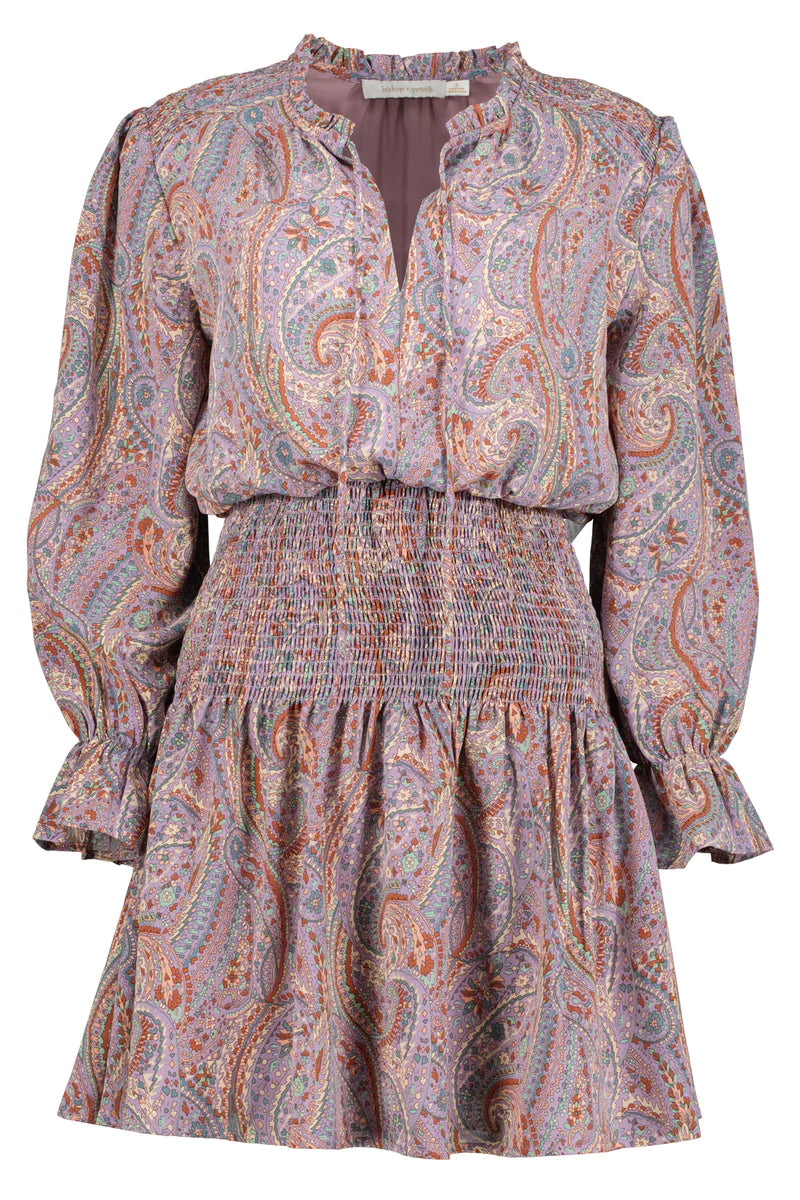 Maxi Women Dress with Floral Print for a Bohemian Vibe Maxi Women Dress with Floral Print for a Bohemian Vibe Marmont Boho Dress Dusk Paisley