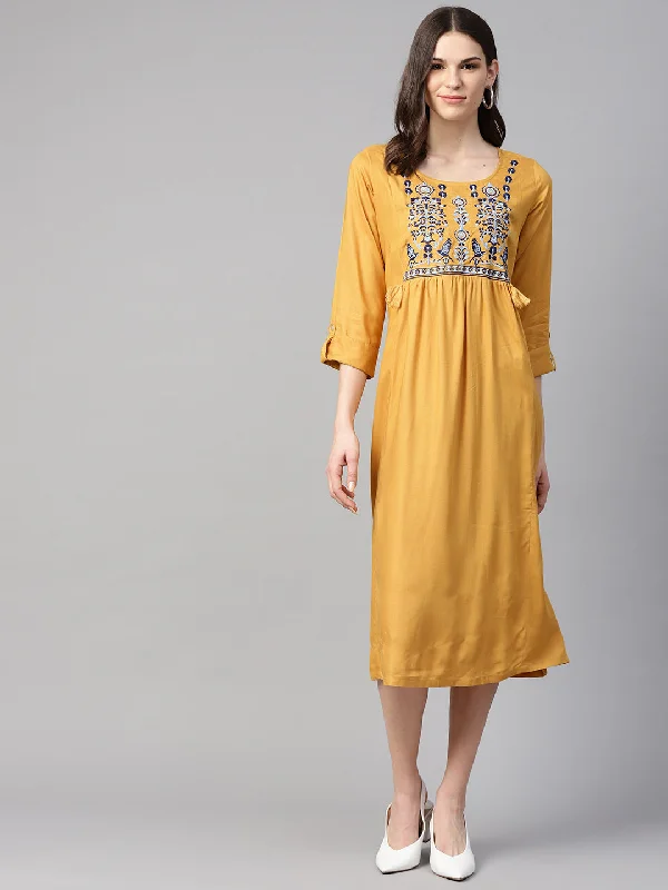 Plus Size Women Dress with a Flattering A - Line Cut for Comfort and Style Plus Size Women Dress with a Flattering A - Line Cut for Comfort and Style Women Mustard Yellow Solid A-Line Dress with Embroidered Detail Plus Size Women Dress with a Flattering A - Line Cut for Comfort and Style Plus Size Women Dress with a Flattering A - Line Cut for Comfort and Style Women Mustard Yellow Solid A-Line Dress with Embroidered Detail