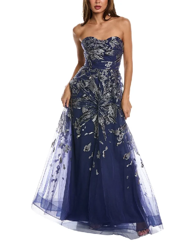 Halter Neck Women Dress to Show Off the Shoulders and Neckline Halter Neck Women Dress to Show Off the Shoulders and Neckline Rene Ruiz Embroidered Tulle Gown Halter Neck Women Dress to Show Off the Shoulders and Neckline Halter Neck Women Dress to Show Off the Shoulders and Neckline Rene Ruiz Embroidered Tulle Gown