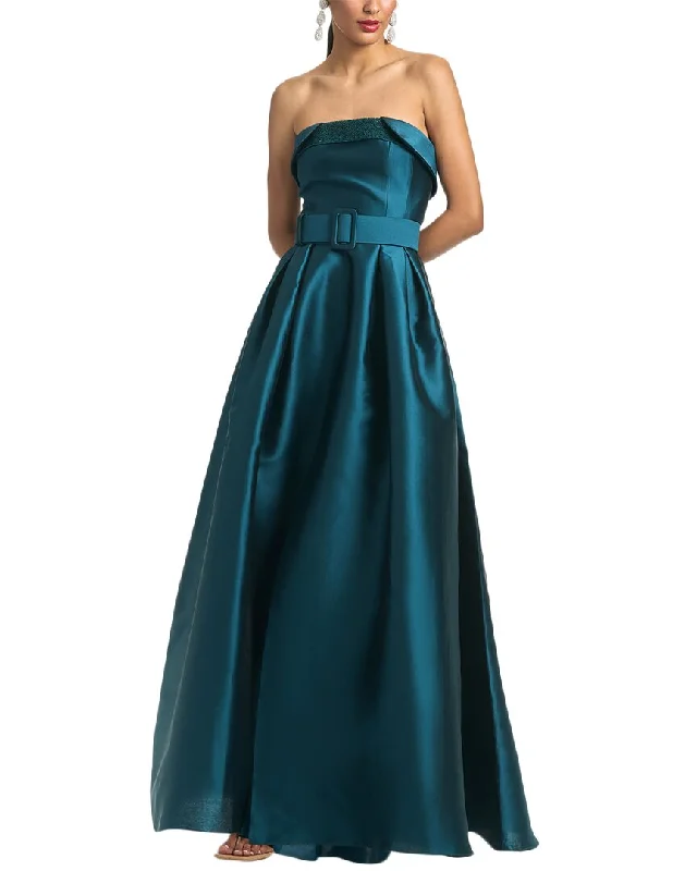 Strapless Women Dress with a Built - in Bra for Comfort and Support Strapless Women Dress with a Built - in Bra for Comfort and Support Sachin & Babi Ceri Silk-Blend Gown Strapless Women Dress with a Built - in Bra for Comfort and Support Strapless Women Dress with a Built - in Bra for Comfort and Support Sachin & Babi Ceri Silk-Blend Gown