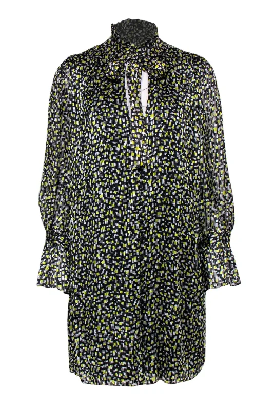 Mermaid - Style Women Dress with a Fitted Silhouette for Special Occasions Mermaid - Style Women Dress with a Fitted Silhouette for Special Occasions Alice & Olivia - Green, Black & White Geo Print Long Sleeve Dress Sz L Mermaid - Style Women Dress with a Fitted Silhouette for Special Occasions Mermaid - Style Women Dress with a Fitted Silhouette for Special Occasions Alice & Olivia - Green, Black & White Geo Print Long Sleeve Dress Sz L