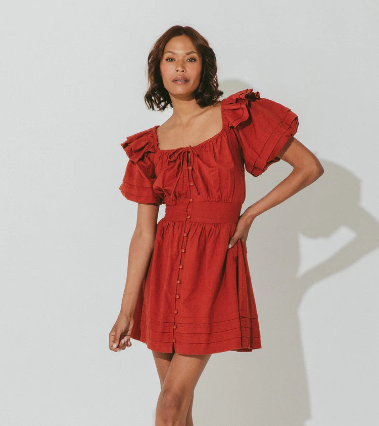 Plus Size Women Dress with a Flattering A - Line Cut for Comfort and Style Plus Size Women Dress with a Flattering A - Line Cut for Comfort and Style Tana Mini Dress