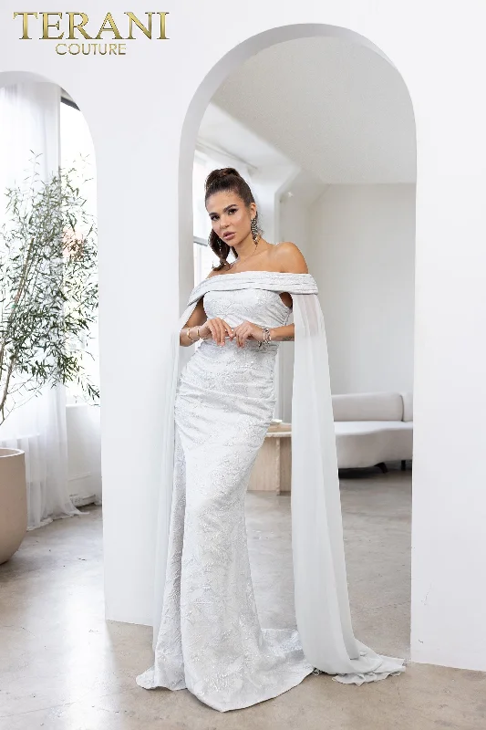 Empire Waist Women Dress to Accentuate the Bust and Conceal the Waist Empire Waist Women Dress to Accentuate the Bust and Conceal the Waist Terani Couture 241M2721 Empire Waist Women Dress to Accentuate the Bust and Conceal the Waist Empire Waist Women Dress to Accentuate the Bust and Conceal the Waist Terani Couture 241M2721