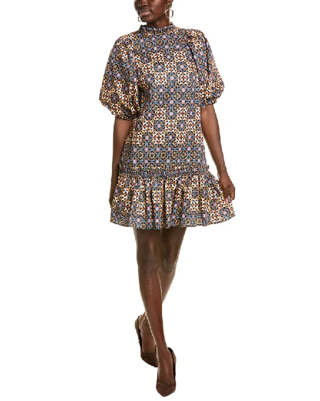 Lace - Embellished Women Dress for an Elegant and Sophisticated Appearance Lace - Embellished Women Dress for an Elegant and Sophisticated Appearance tyler böe Sammy Mosaic Mini Dress