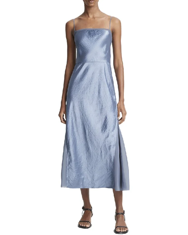 Off - the - Shoulder Women Dress for a Romantic and Feminine Look Off - the - Shoulder Women Dress for a Romantic and Feminine Look Vince Sheer Paneled Slip Dress Off - the - Shoulder Women Dress for a Romantic and Feminine Look Off - the - Shoulder Women Dress for a Romantic and Feminine Look Vince Sheer Paneled Slip Dress