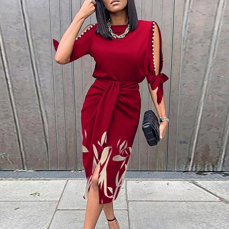 01 Wine Red Print