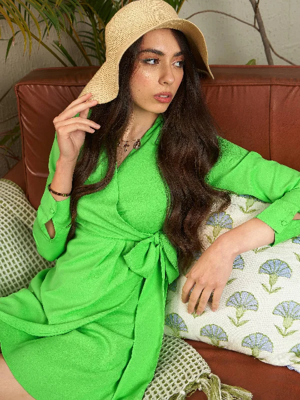 Long - Sleeve Women Dress in Velvet for a Luxurious Winter Look Long - Sleeve Women Dress in Velvet for a Luxurious Winter Look Women Green Wrap Tie Short Dress Long - Sleeve Women Dress in Velvet for a Luxurious Winter Look Long - Sleeve Women Dress in Velvet for a Luxurious Winter Look Women Green Wrap Tie Short Dress