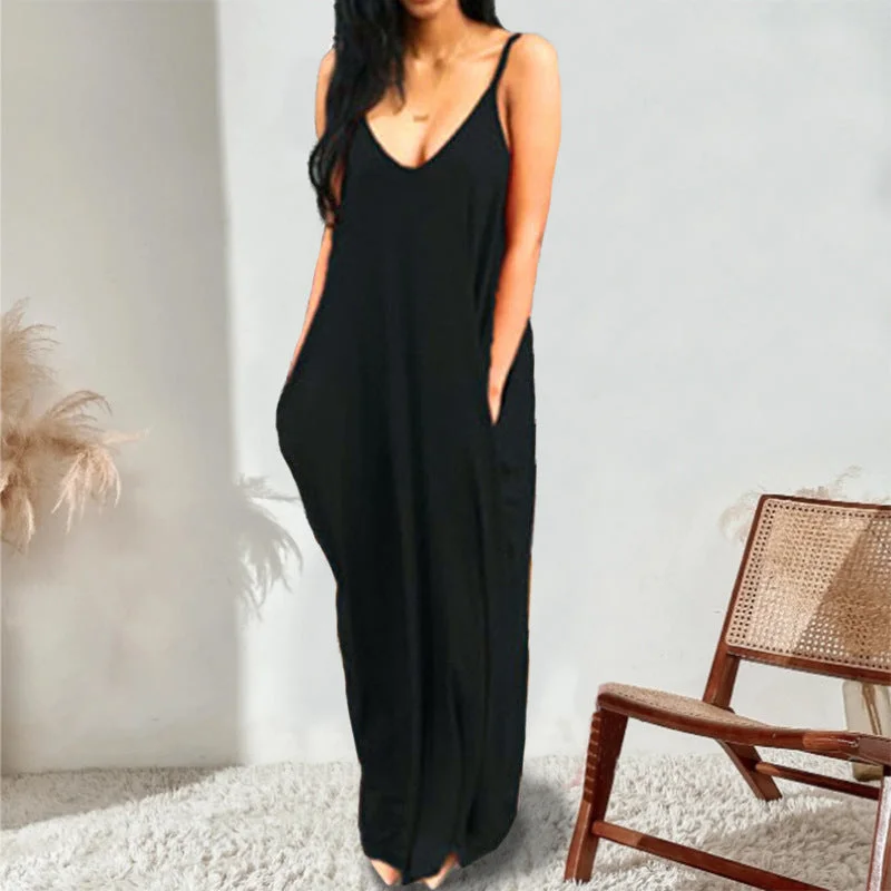 Maxi dresses with a pleated skirt for a timeless and elegant appearance Lighthouse Cotton Pocketed Maxi Dress Maxi dresses with a pleated skirt for a timeless and elegant appearance Lighthouse Cotton Pocketed Maxi Dress