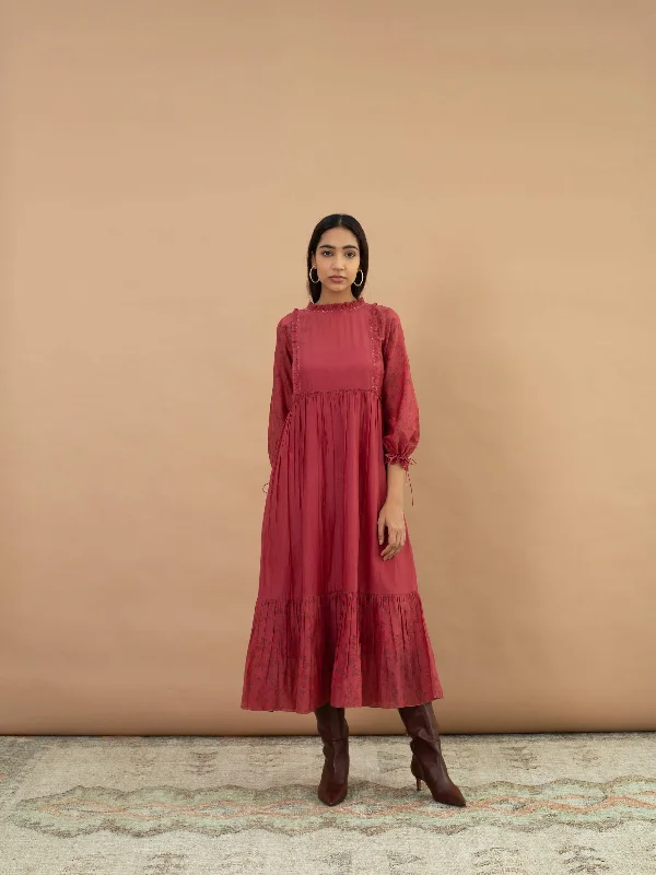 Midi dresses with button - down skirts for a unique and functional design Wild Berries Dress Midi dresses with button - down skirts for a unique and functional design Wild Berries Dress