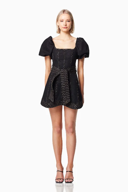 Mini dresses with beaded embellishments for a fancy event Adriatric Mini Dress in Black Mini dresses with beaded embellishments for a fancy event Adriatric Mini Dress in Black