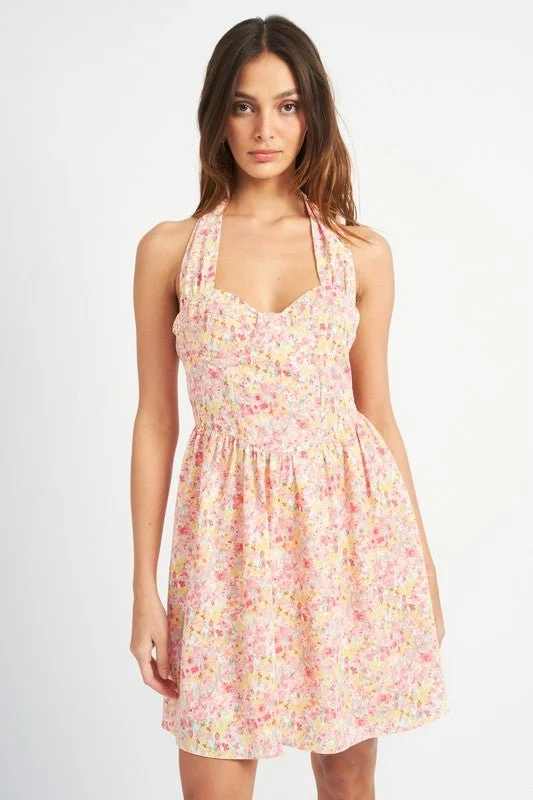 Mini dresses with ribbed textures for a unique appearance Martina Dress