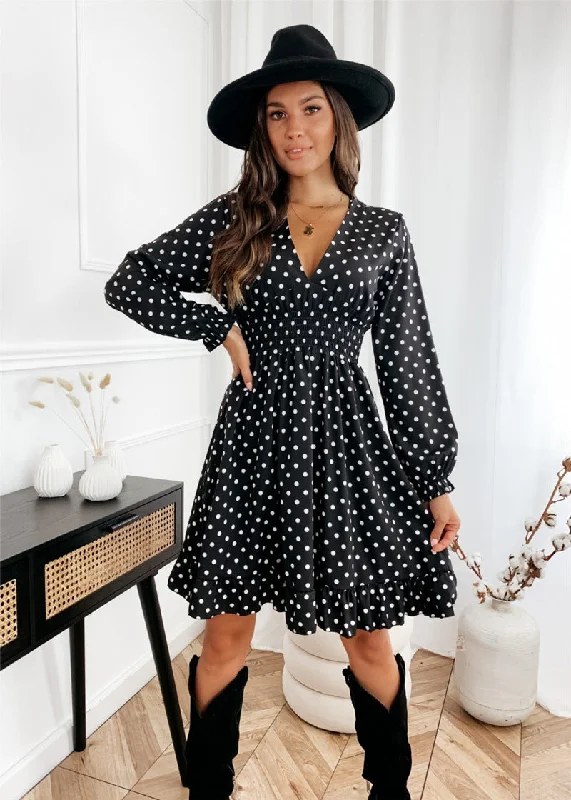 Ruffled mini dresses for a romantic touch Nurture Your Heart Smocked Metallic Chiffon Dress Ruffled mini dresses for a romantic touch Nurture Your Heart Smocked Metallic Chiffon Dress