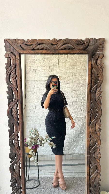 Bodycon dress with a zipper detail​ Classy dress 34-36 bust