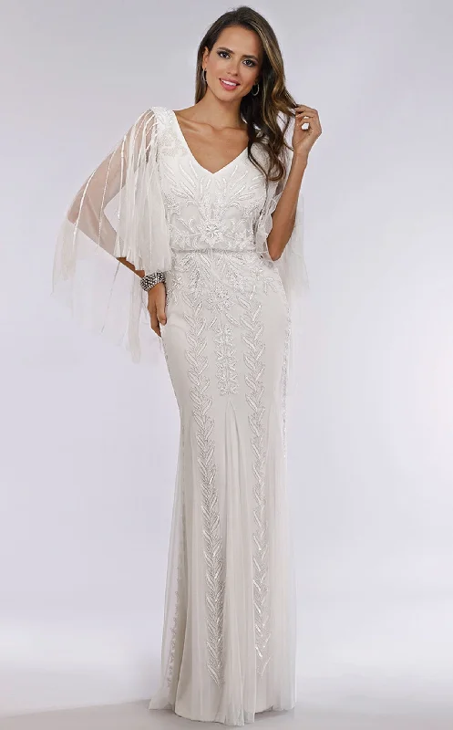 Long - train wedding dresses with a sweep train option​ Lara 51046 Dress
