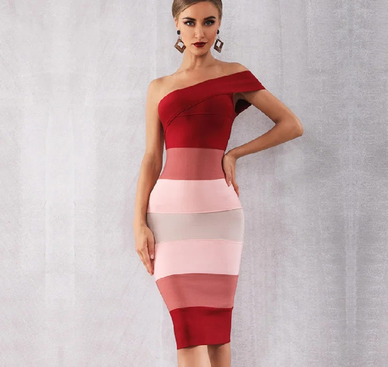 Cocktail dresses with a one - piece design and a statement bow Party dress dress