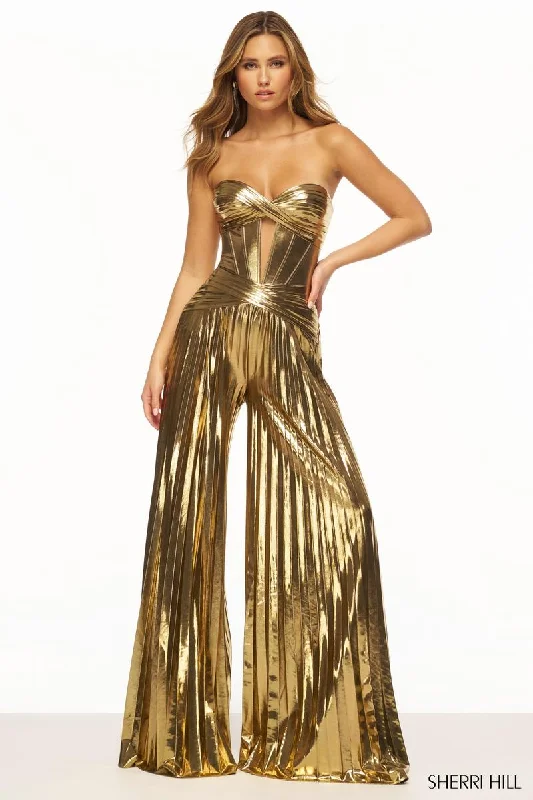 Party dresses with a pom - pom trim for a fun and festive touch Sherri Hill Dress 56404 Party dresses with a pom - pom trim for a fun and festive touch Sherri Hill Dress 56404